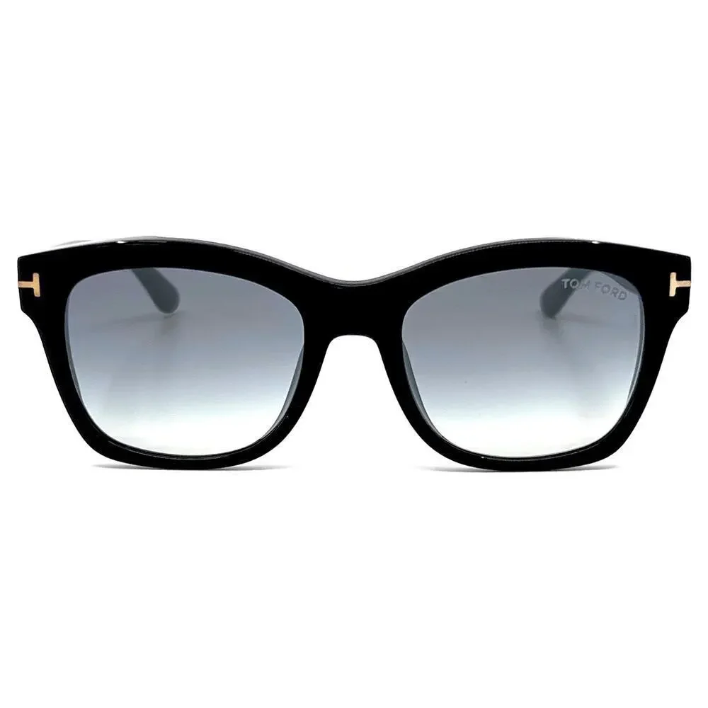 New! TOM FORD Lauren-02 Sunglasses TF614 01C, Authentic